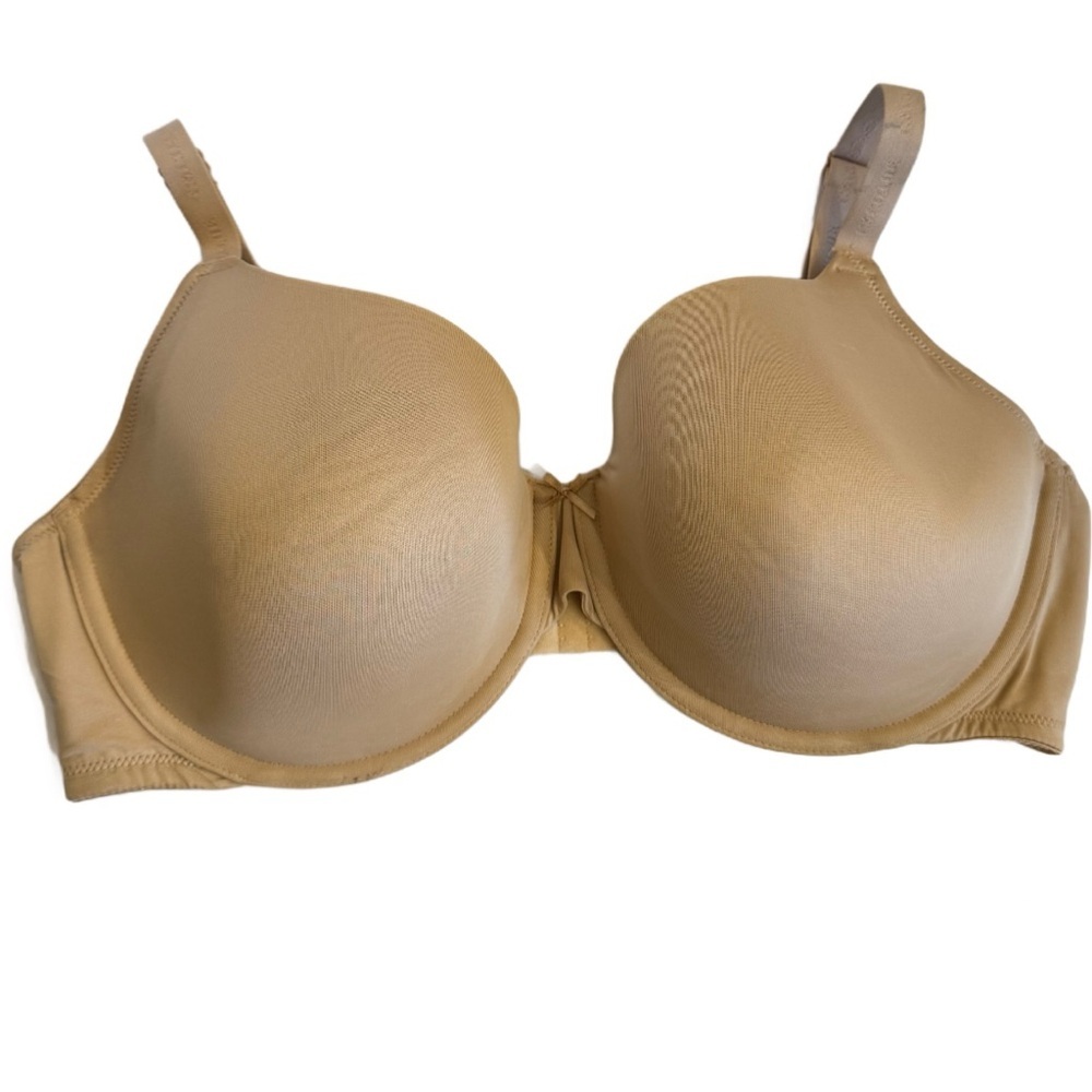 Cacique Size 42DDD Lightly Lined Full Coverage Nude Beige Color Bra Underwire